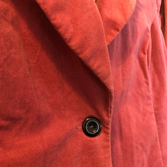 🌸HP🌸Xhilaration Mauve Blazer w/Black Trim Sz: XL - Picture 3 of 6